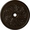 Ekena Millwork Sellek Ceiling Medallion (Fits Canopies up to 9"), Hand-Painted Bronze, 42 1/8"OD x 1 7/8"P CM42SKBZS - alternate 1